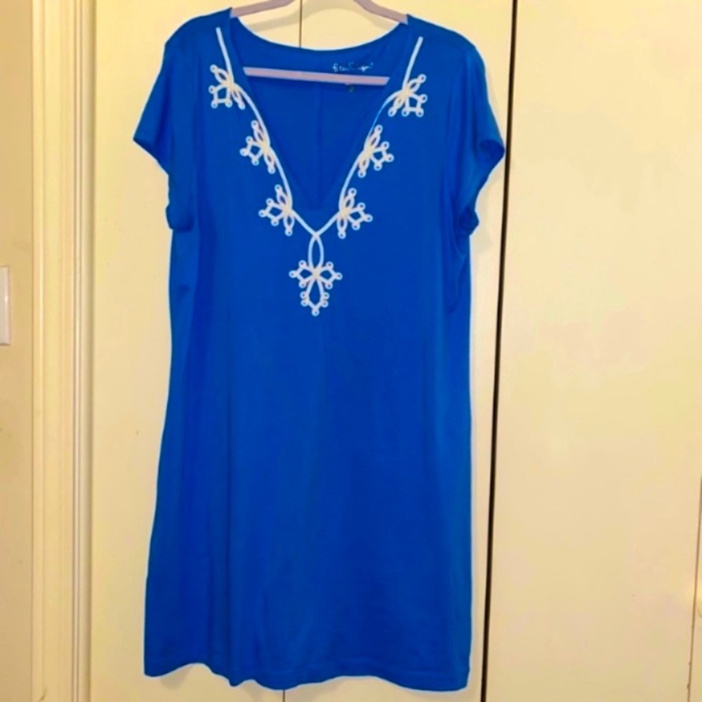 💙Lilly Pulitzer Brewster T-Shirt Dress